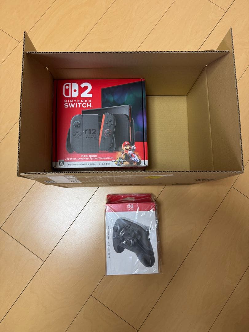 Nintendo Switch2マリカ　プロコン2付