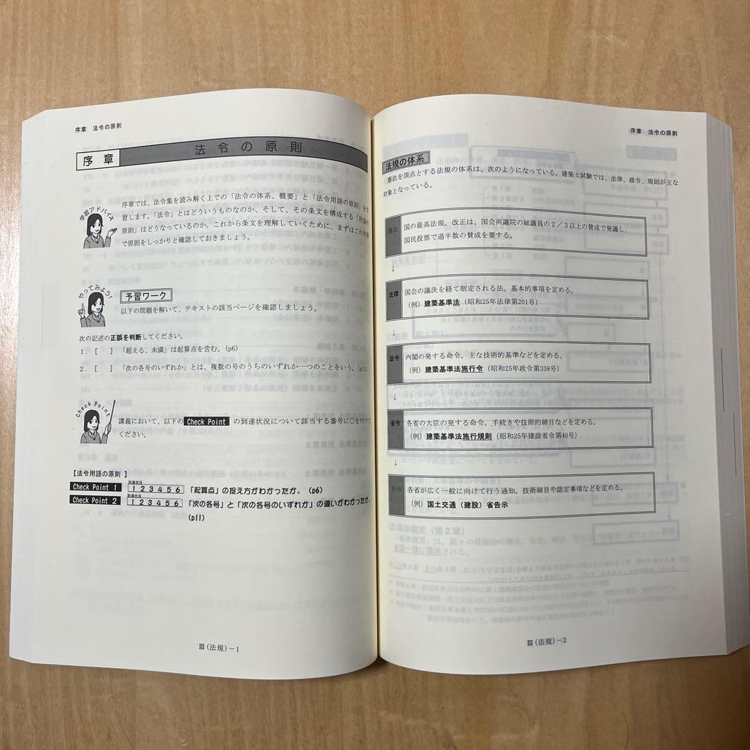 一級建築士　総合資格テキスト・問題集　令和4年度