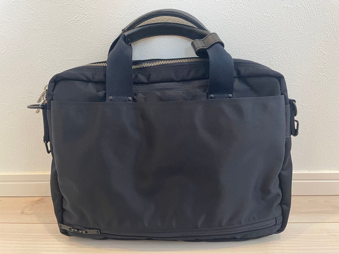 ポーター PORTER ビジネスバッグ　ブリーフケース　ネイビー　美品