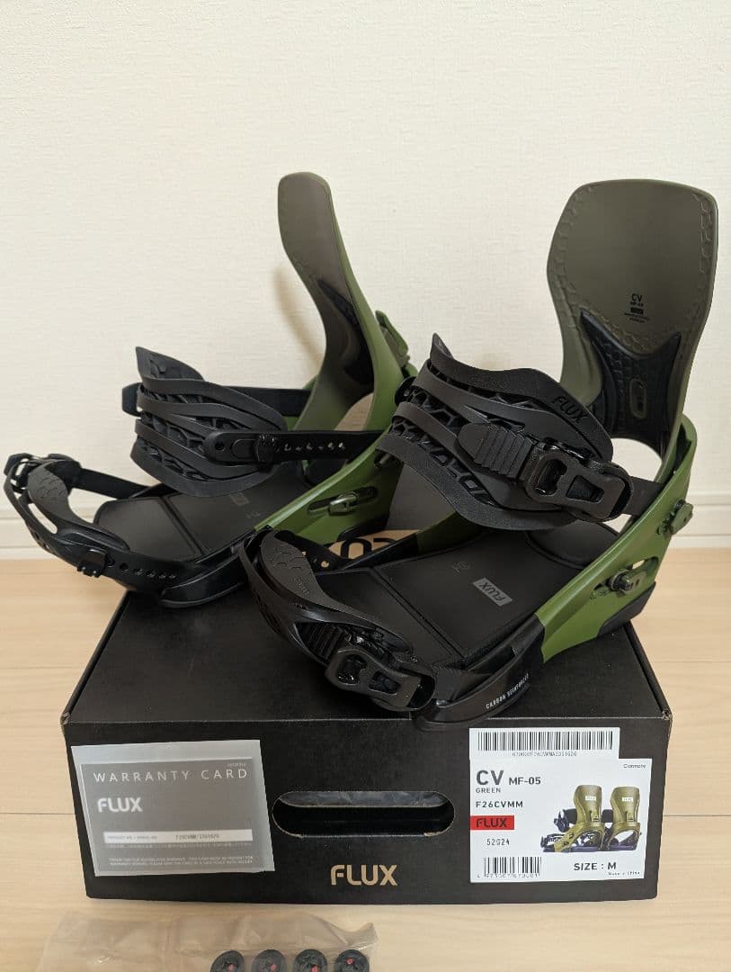 FLUX CV MF−05 フラックス スノーボード ビンディング　Mサイズ