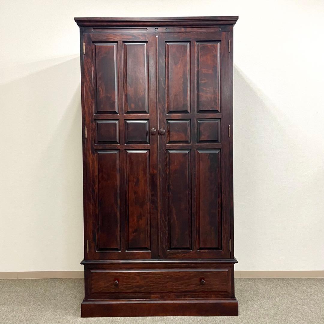 旭川【神居民芸】\"樺材\" 洋服タンス