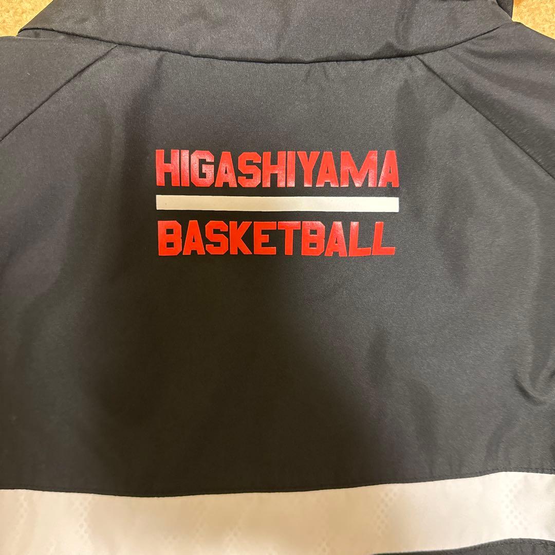 東山バスケットボールMizuno バスケットボールジャケット 黒/赤
