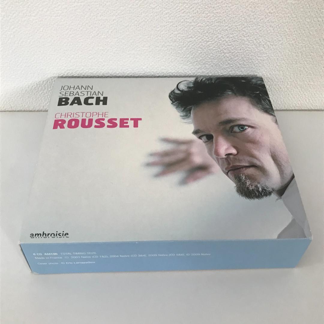 【廃盤】クリストフ・ルセ：J.S.Bach鍵盤音楽（チェンバロ)作品集（６CD）