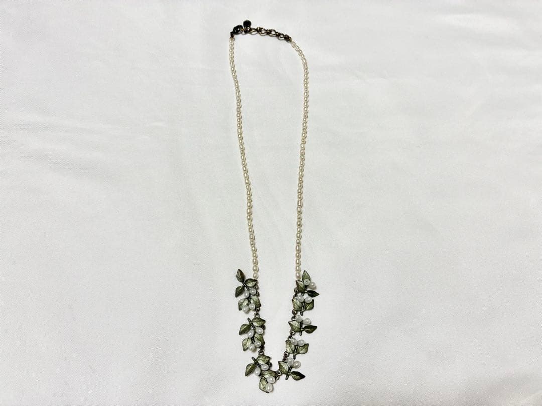 michael michaudマイケルミショー ネックレスパール マトール銀梅花