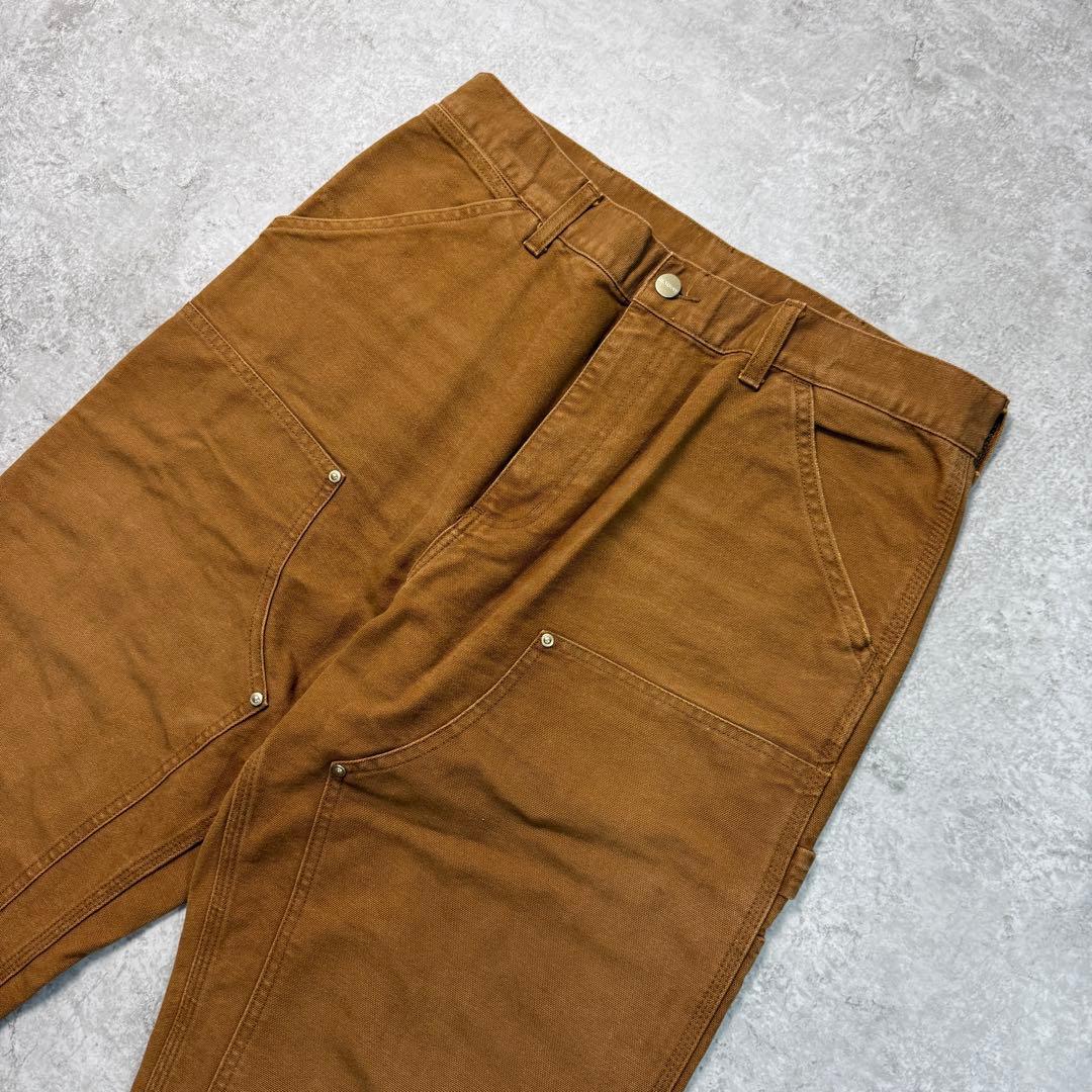 人気■carhartt カーハート【32】ダブルニー ペインター パンツ ダック