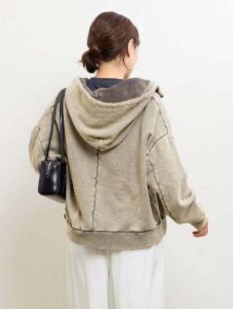 美品ジャーナルスタンダード　ピグメントパーカー