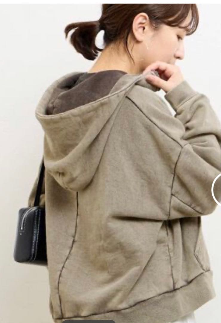 美品ジャーナルスタンダード　ピグメントパーカー