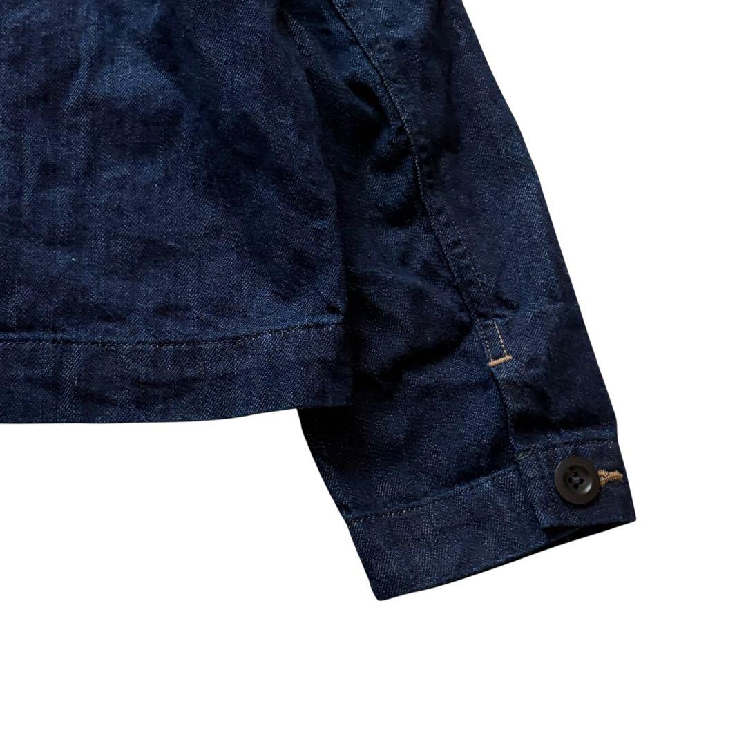 マーガレットハウエル☆MHL.×キャントン デニムジャケット インディゴ 36