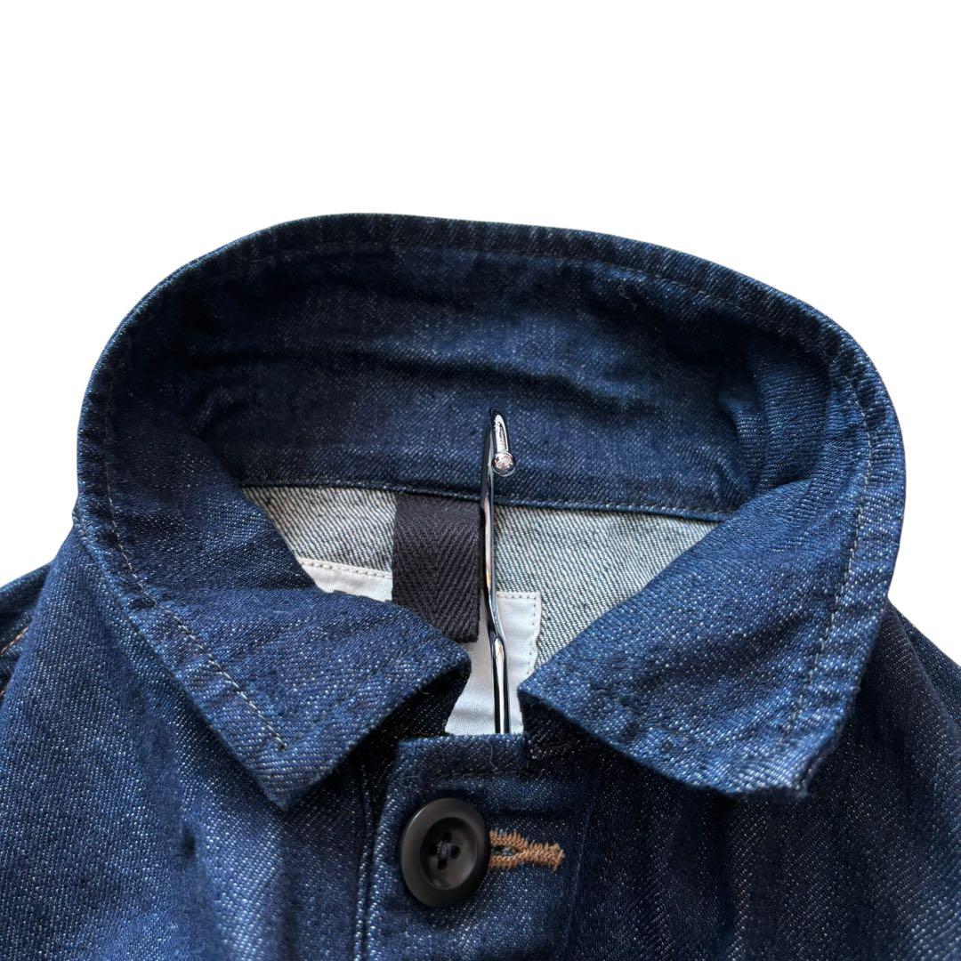 マーガレットハウエル☆MHL.×キャントン デニムジャケット インディゴ 36