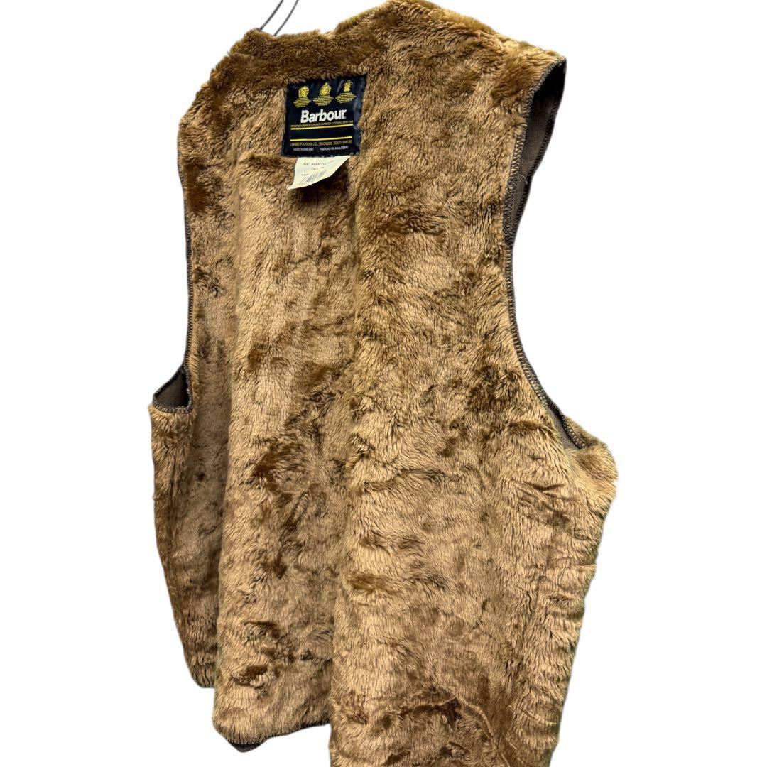 #109 90s〜00s Barbour 英国製　ファーライナー 3クラウン