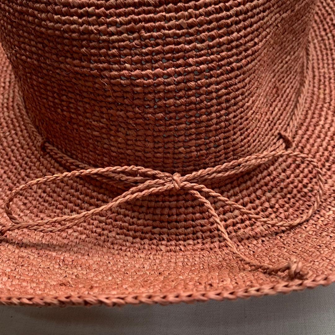 未使用　ヘレンカミンスキー 麦わら帽子　ラフィアハット プロバンス12