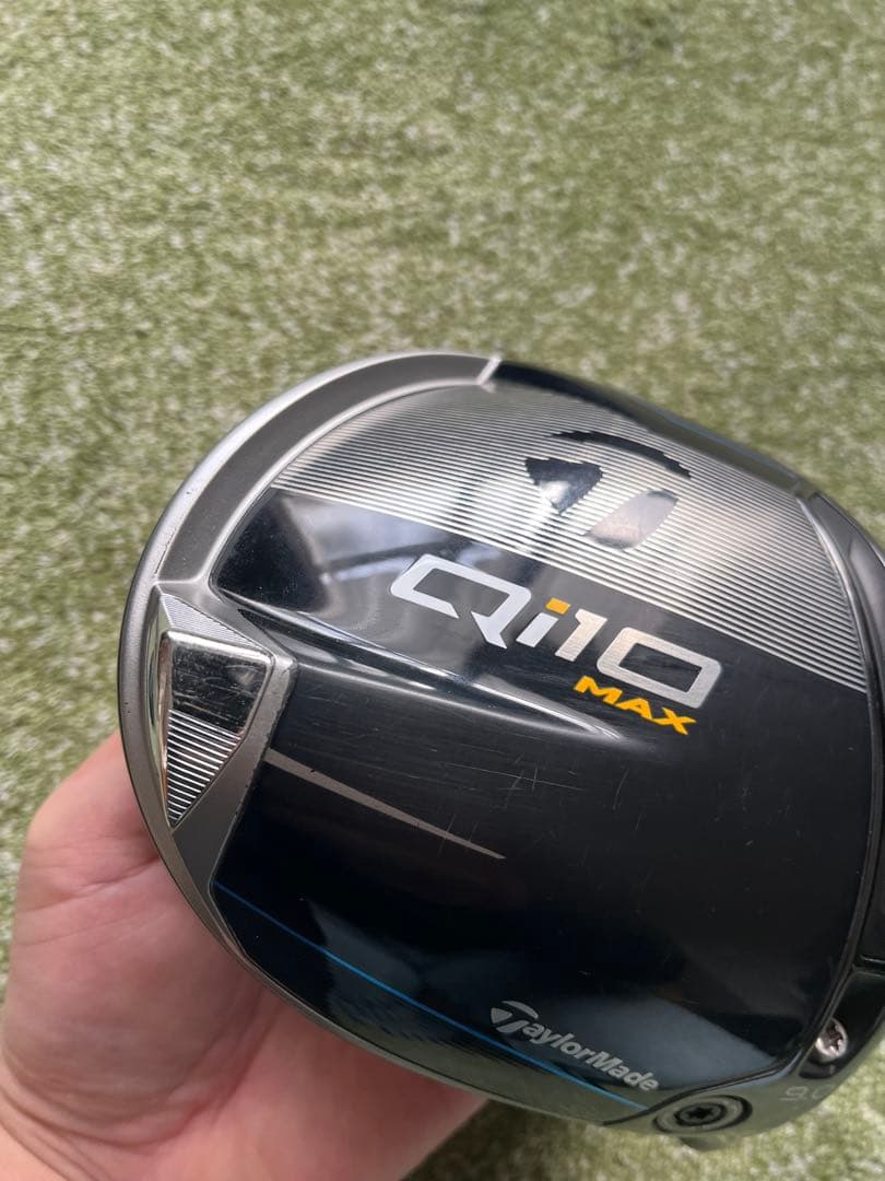 コ*助様 テーラーメイド Qi10MAX 9度 ドライバー ヘッド&ヘッドカバー