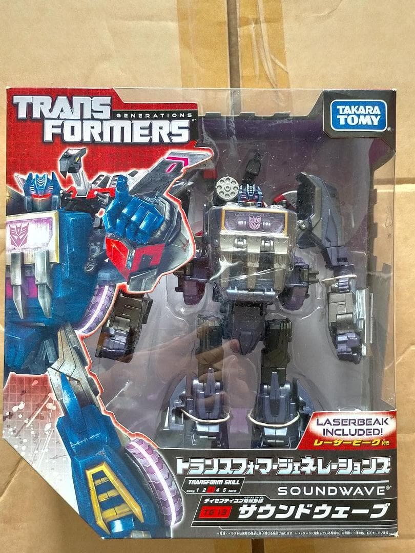 TF トランスフォーマー サウンドウェーブ サウンドブラスター ブラスター