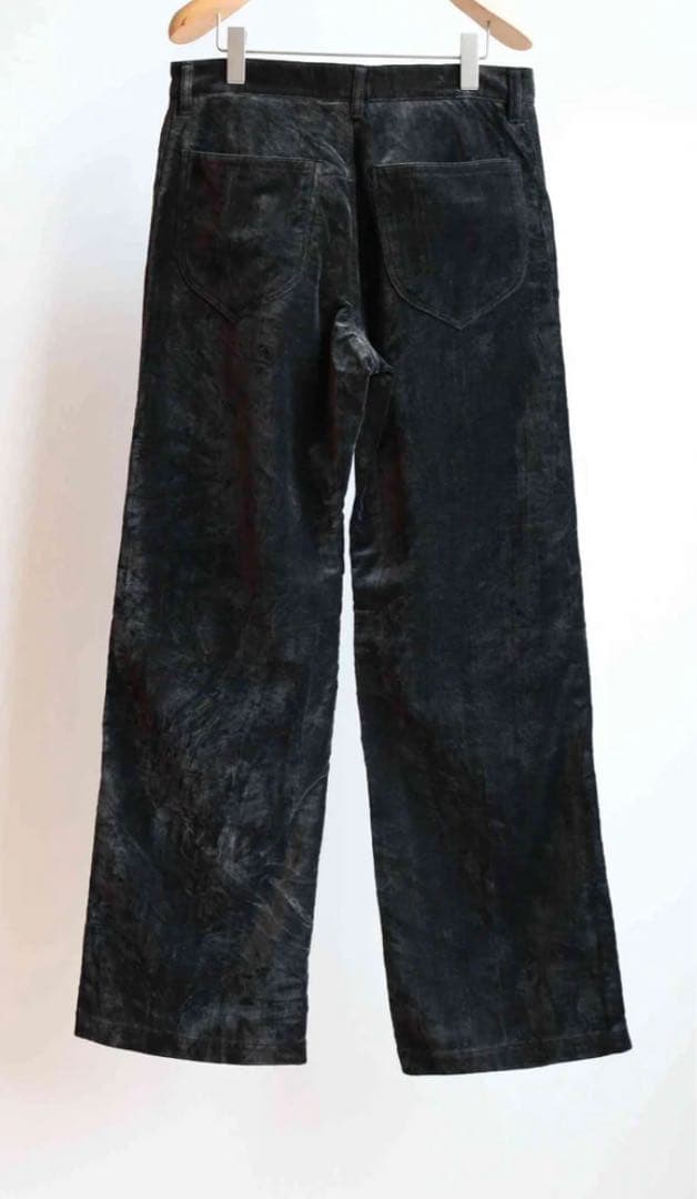 新品 ensou. Derby Pants (Sumi-dyed Black)