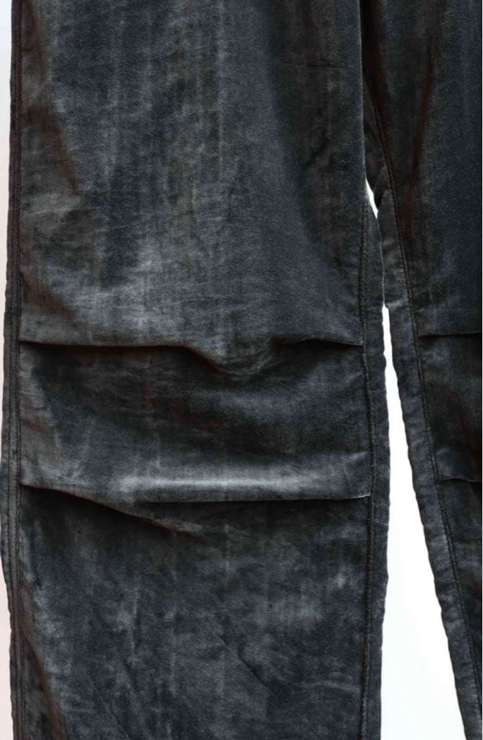 新品 ensou. Derby Pants (Sumi-dyed Black)