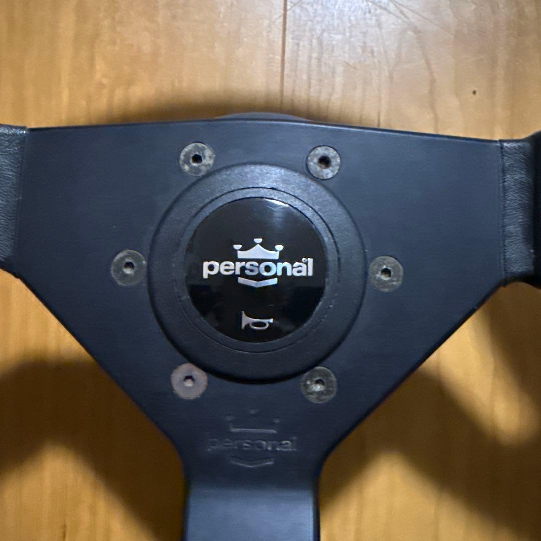 f*3様 Personal Grinta 350mm ブラックレザー（当時物）