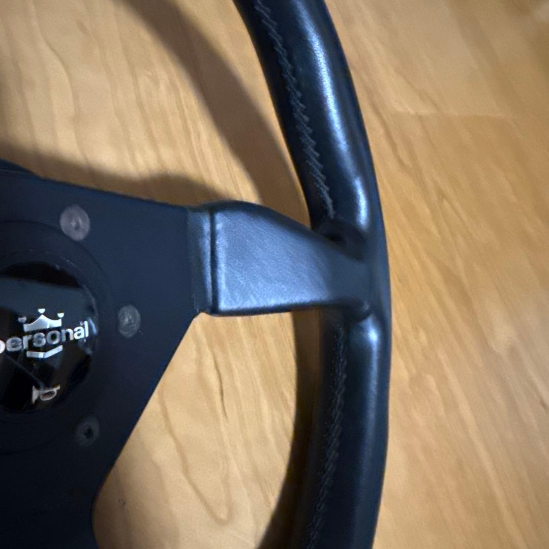 f*3様 Personal Grinta 350mm ブラックレザー（当時物）