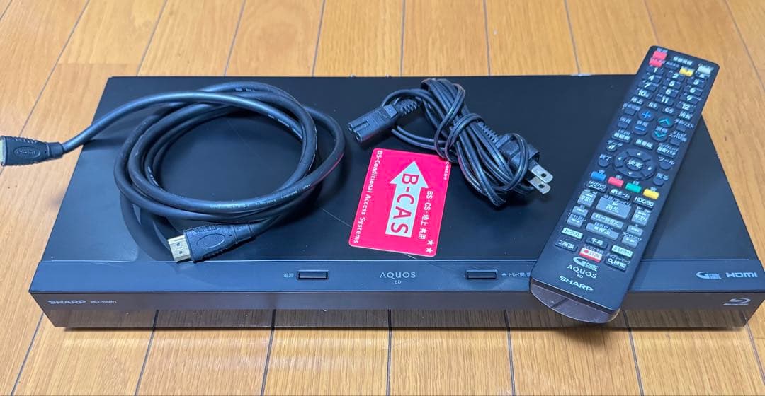 SHARP AQUOS 2B-C10BW1 ブルーレイ 録画
