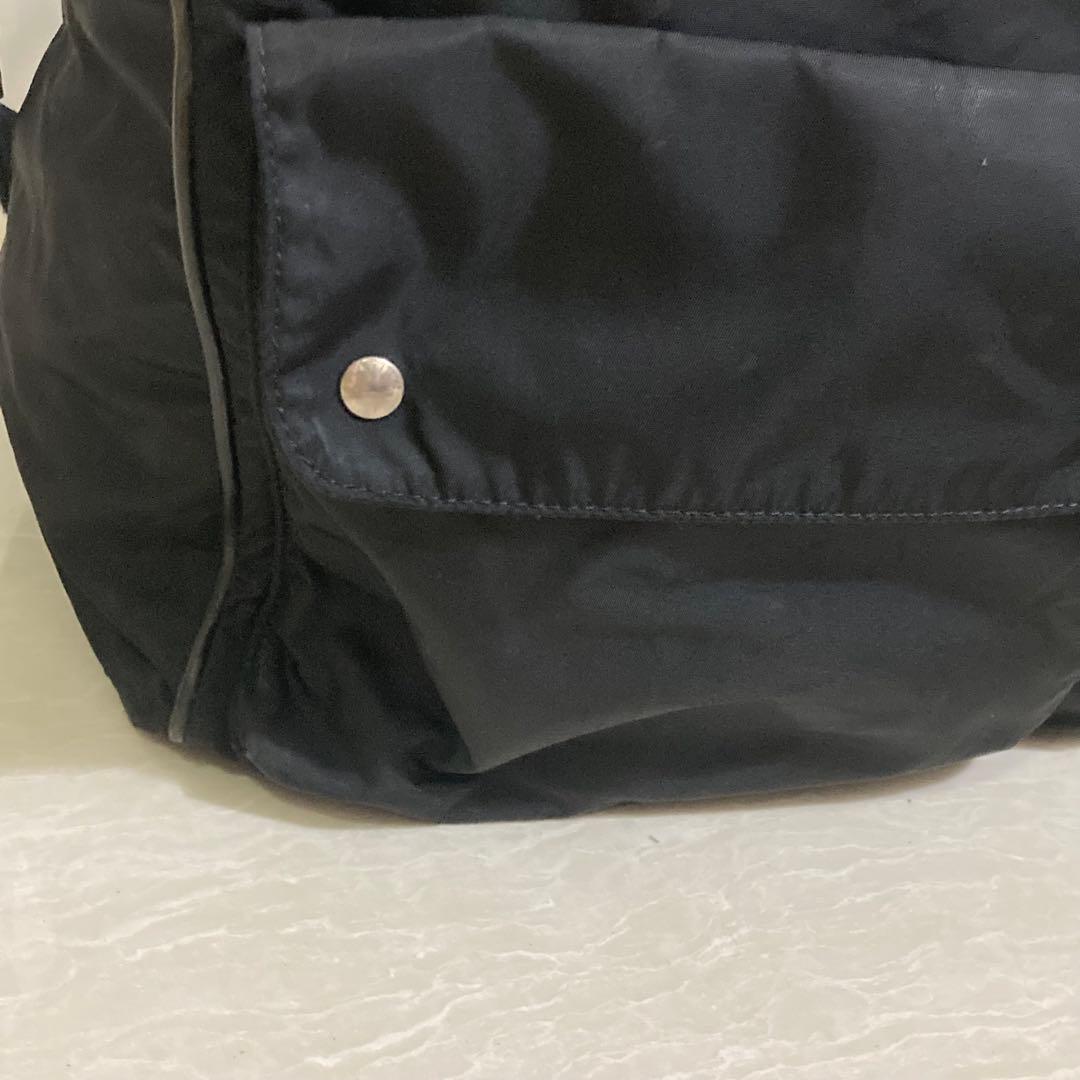 Felisi フェリージ　ボストンバッグ　2way　レザー×ナイロン　20286