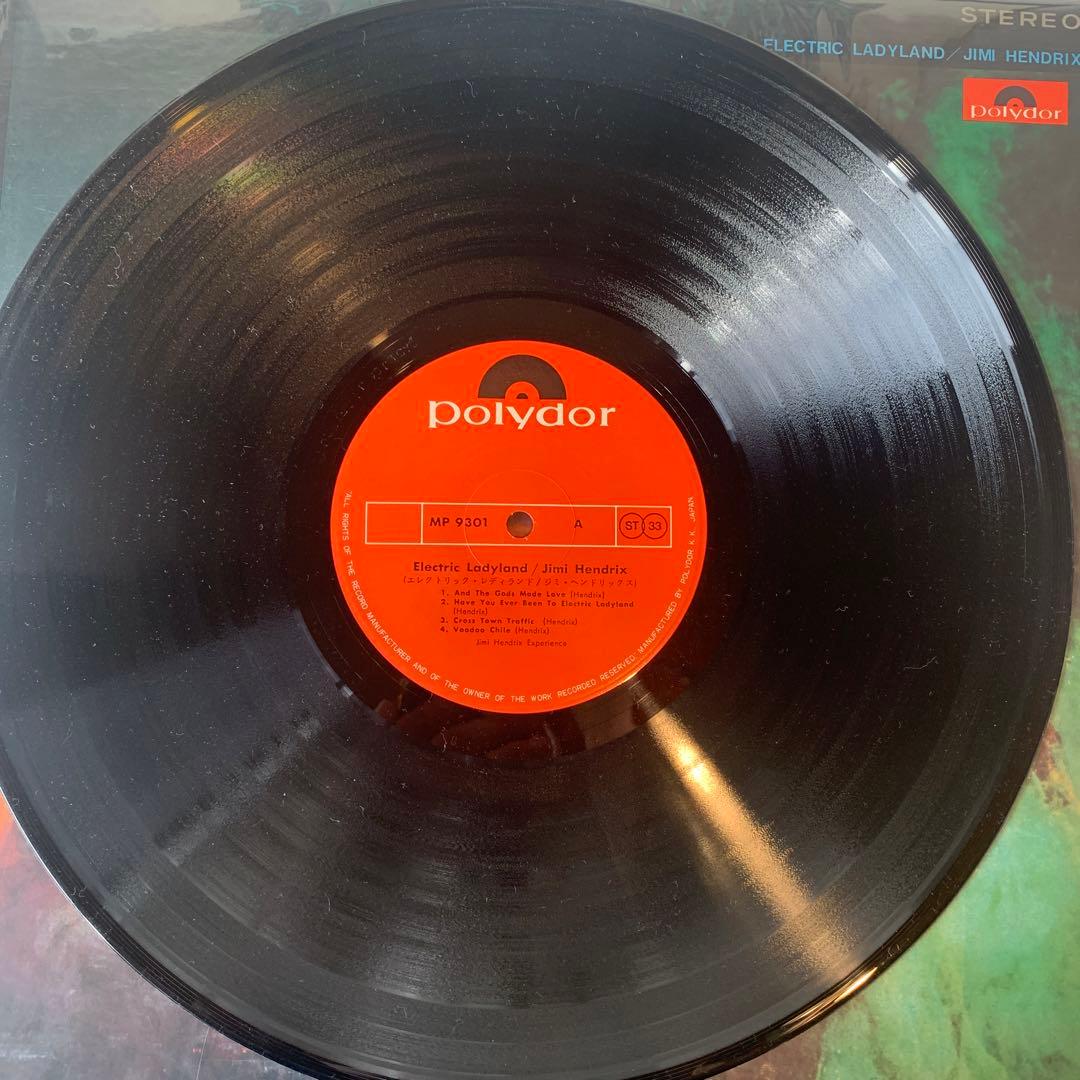 JIM HENDRIX ELECTRIC LADYLAND lp 国内初版2枚組