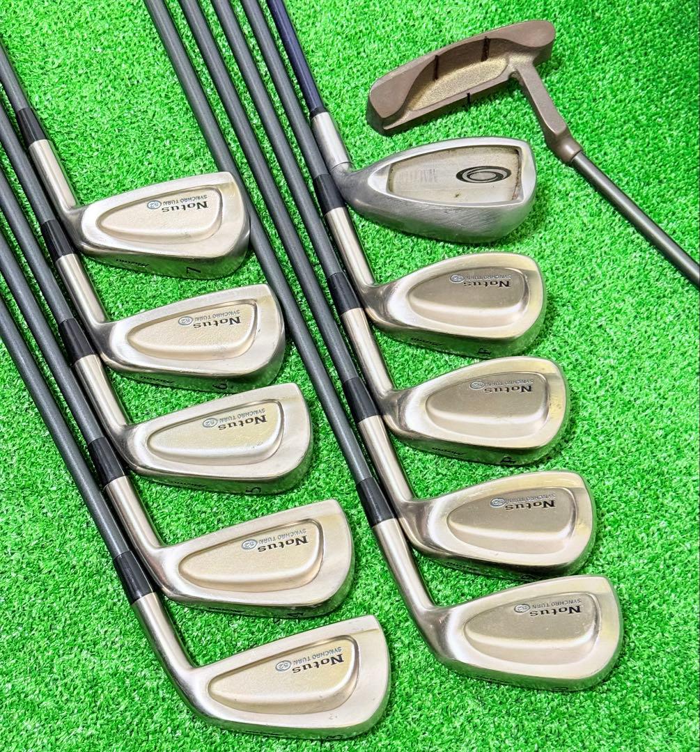 ミズノ Notus 統一 初心者 メンズ ゴルフクラブセット フルセット 一式