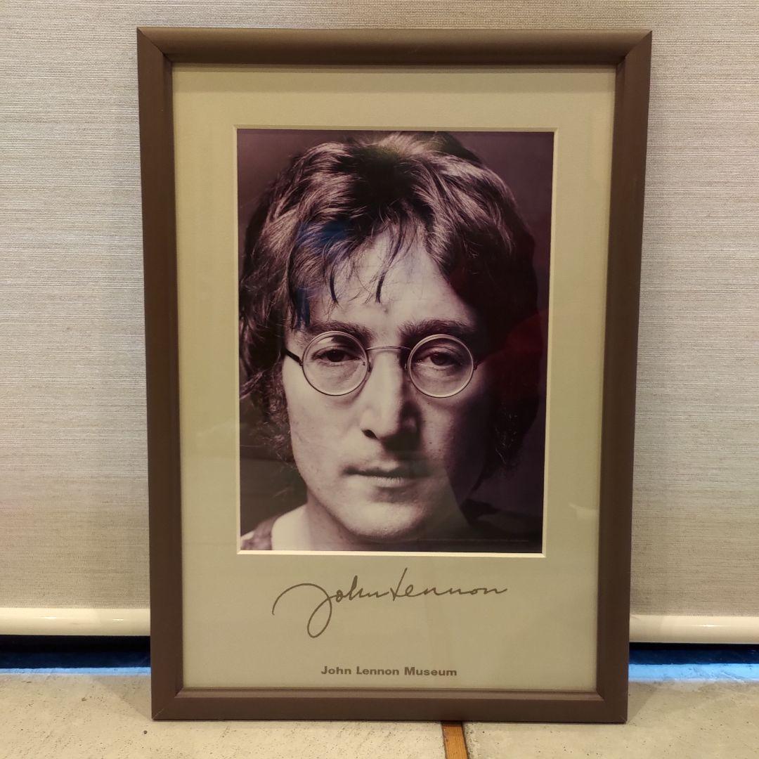 John Lennon ポートレート フレーム付き