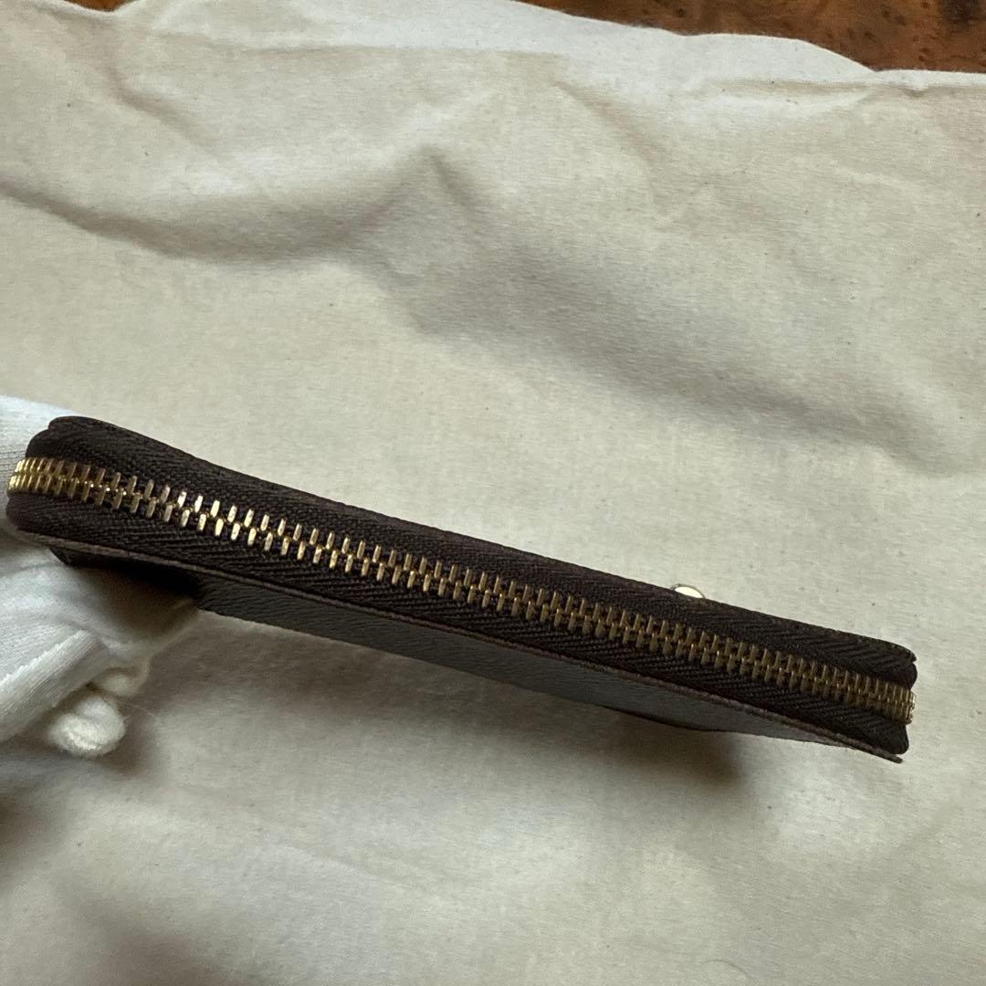 Louis Vuitton レザー 6連キーケース ブラウン