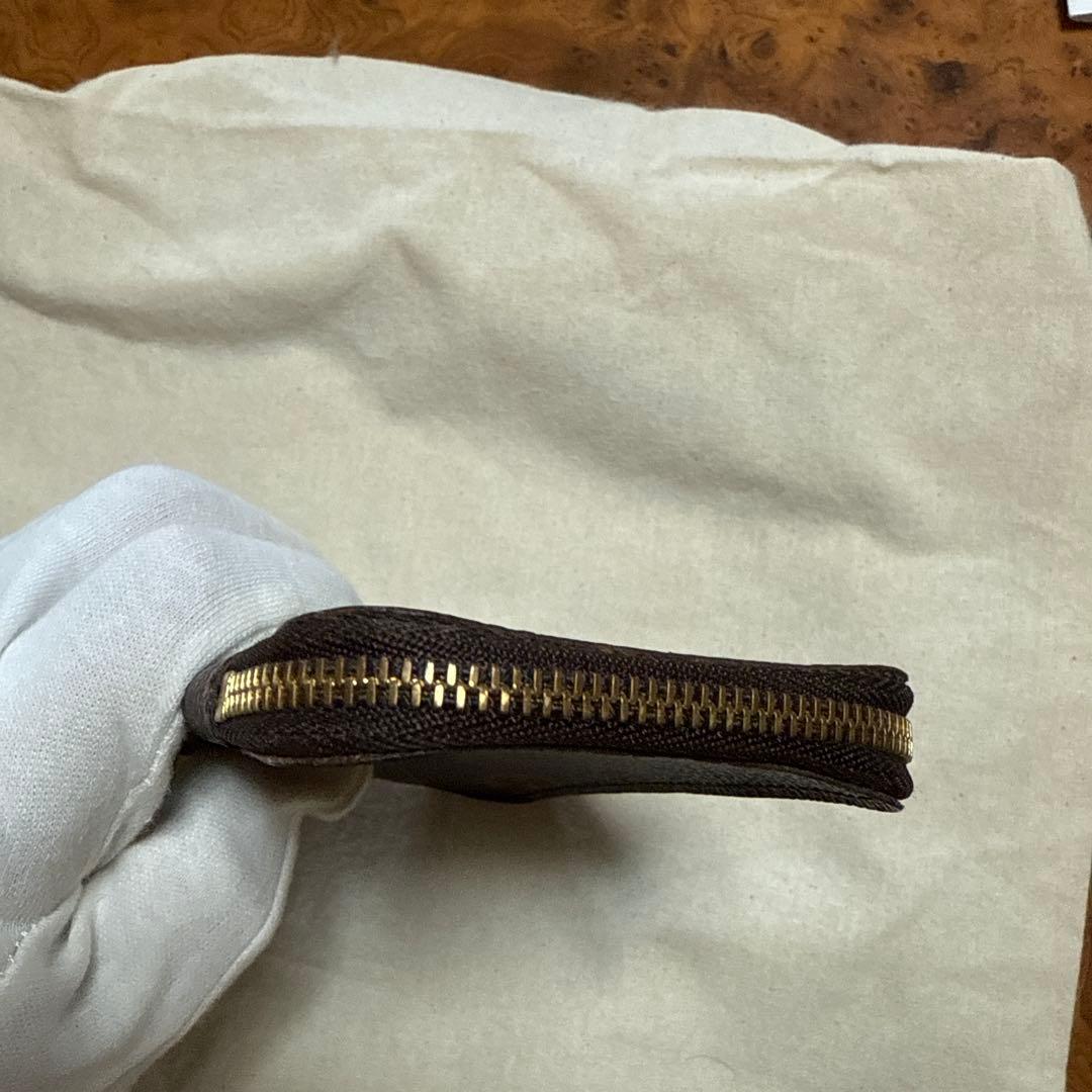 Louis Vuitton レザー 6連キーケース ブラウン