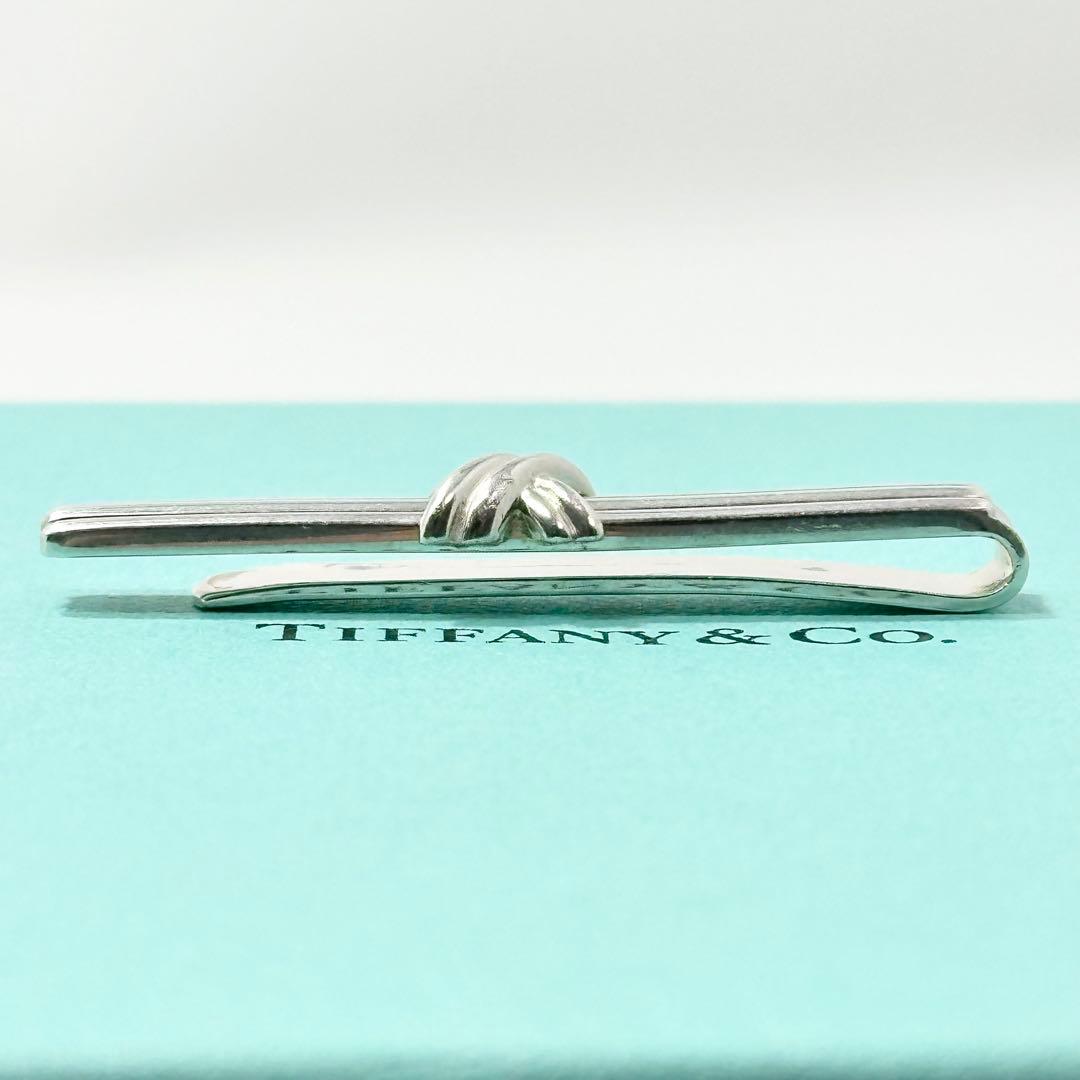 Tiffany シグネチャー　クロス　ネクタイピン　Ag925 タイピン
