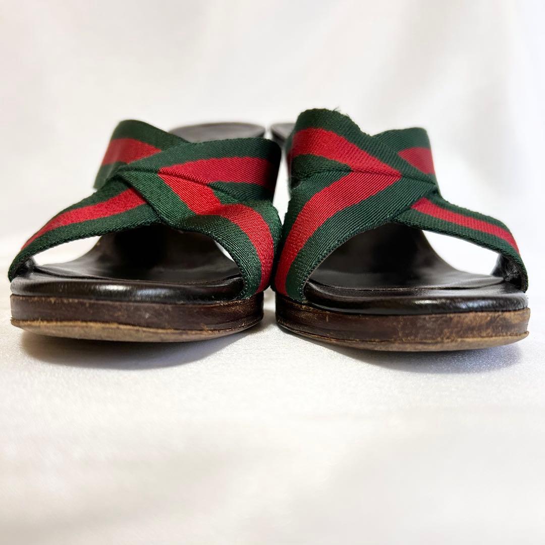 グッチ GUCCI ミュール パンプス ヒール ウェッジソール サンダル