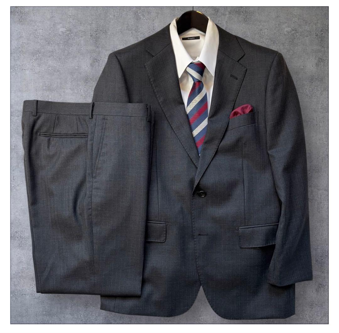 ダークグレー ビジネススーツ サイズ　AB6