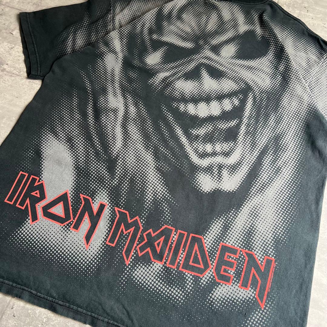 Iron Maiden　アイアンメイデン　魔力の刻印　リキッドブルー製　Tee