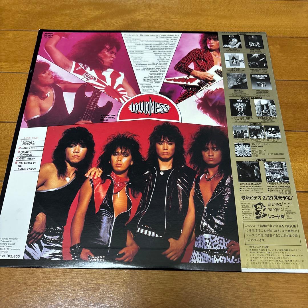 邦楽 LOUDNESS THUNDER IN THE EAST