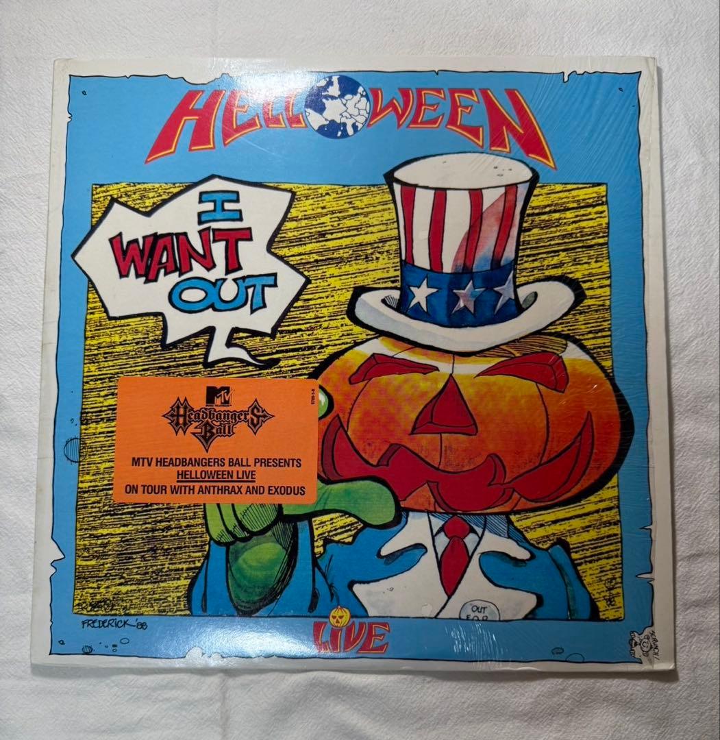 HELLOWEEN / I WANT OUT LIVE 12インチ LP