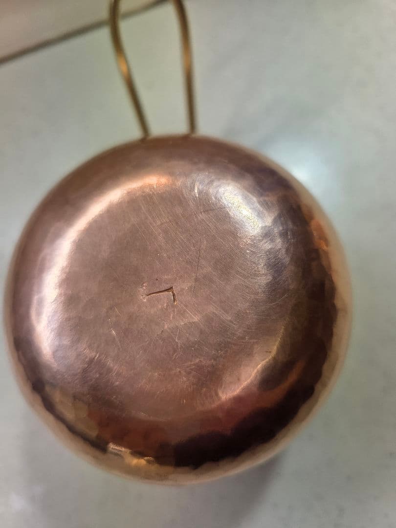 池田晴美　ケトル400ml　ミルクパンSet　銅