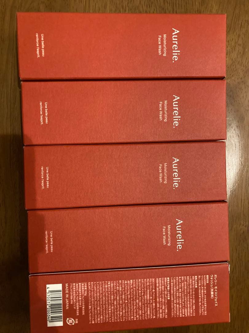 オレリー　洗顔料　5本セット