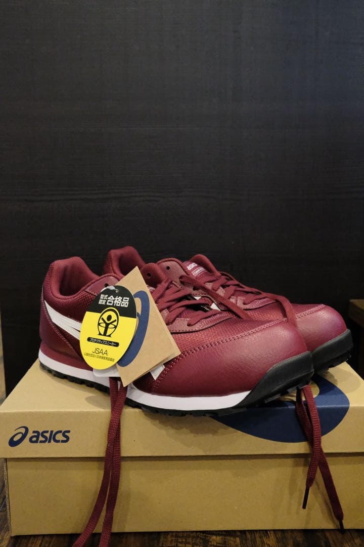 【試着のみ】アシックス 安全靴 27.5cm チリフレーク 外箱あり