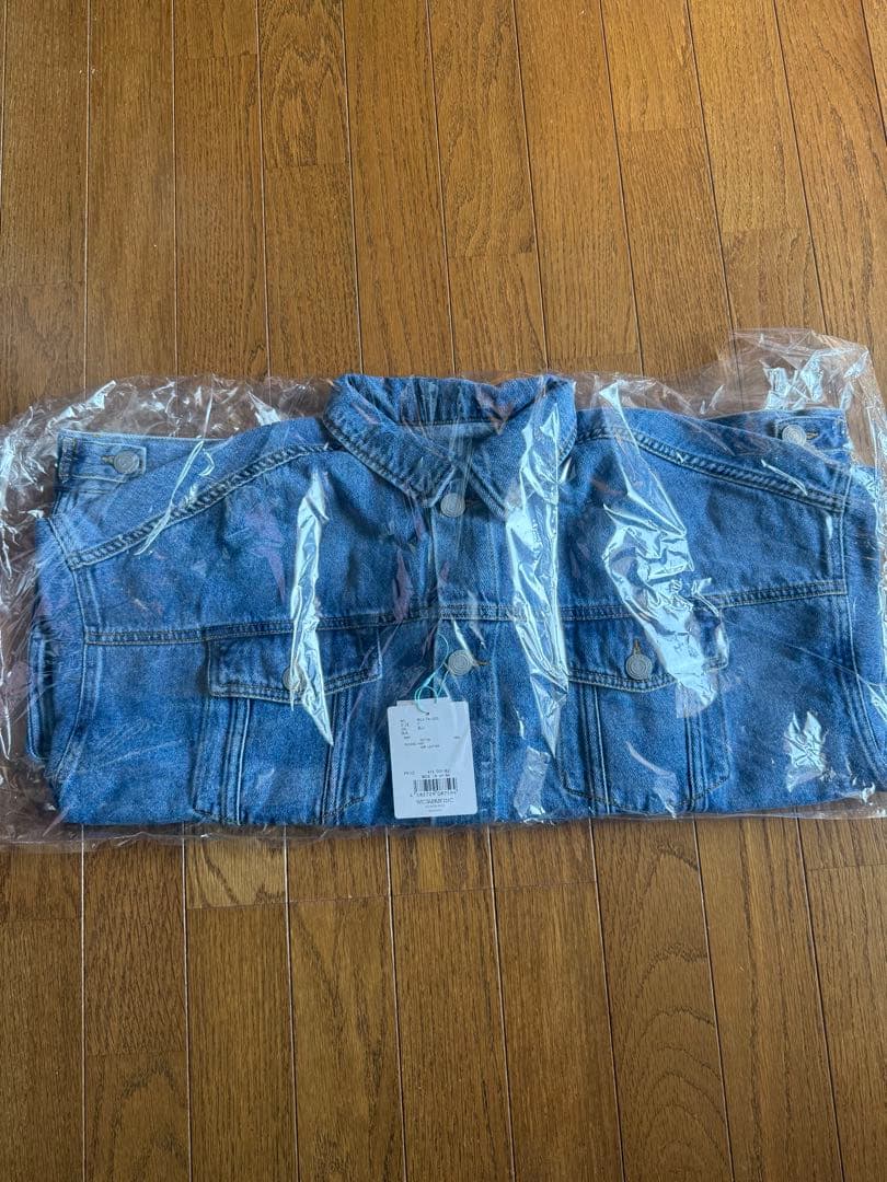 【値下げ】WCJ ソフトデニムジャケット ブルー 新品
