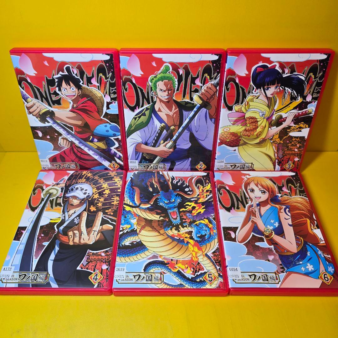 新品ケース交換済　ONE PIECE ワンピース ワノ国編 DVD 全55巻セッ