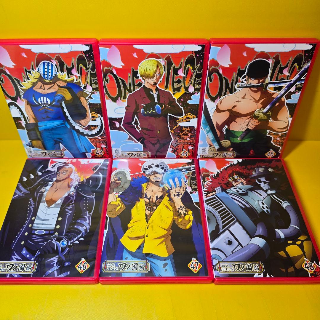 新品ケース交換済　ONE PIECE ワンピース ワノ国編 DVD 全55巻セッ
