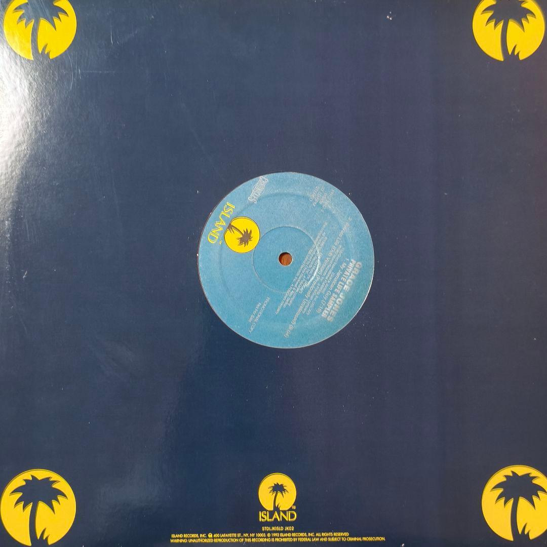 ●レアプロモ盤！Grace Jones / Private Life Sampl