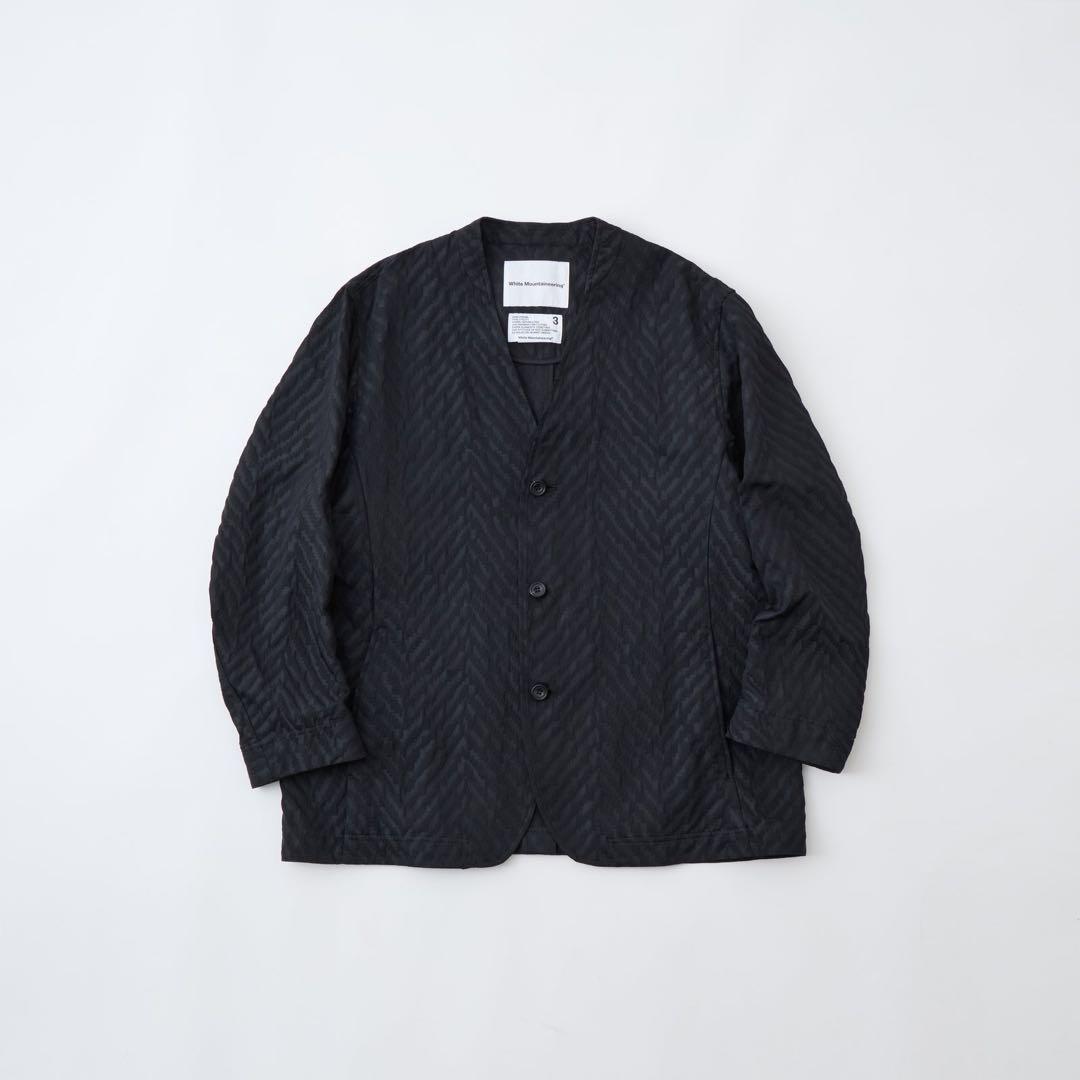 White Mountaineering ノーカラー ジャケット