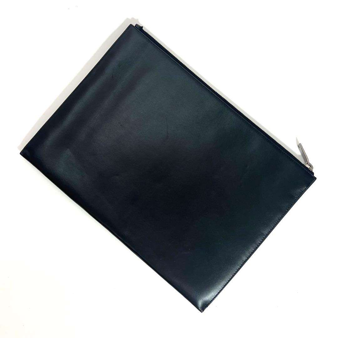 【美品】 サンローランパリ スターパッチ レザー クラッチバッグ 397295