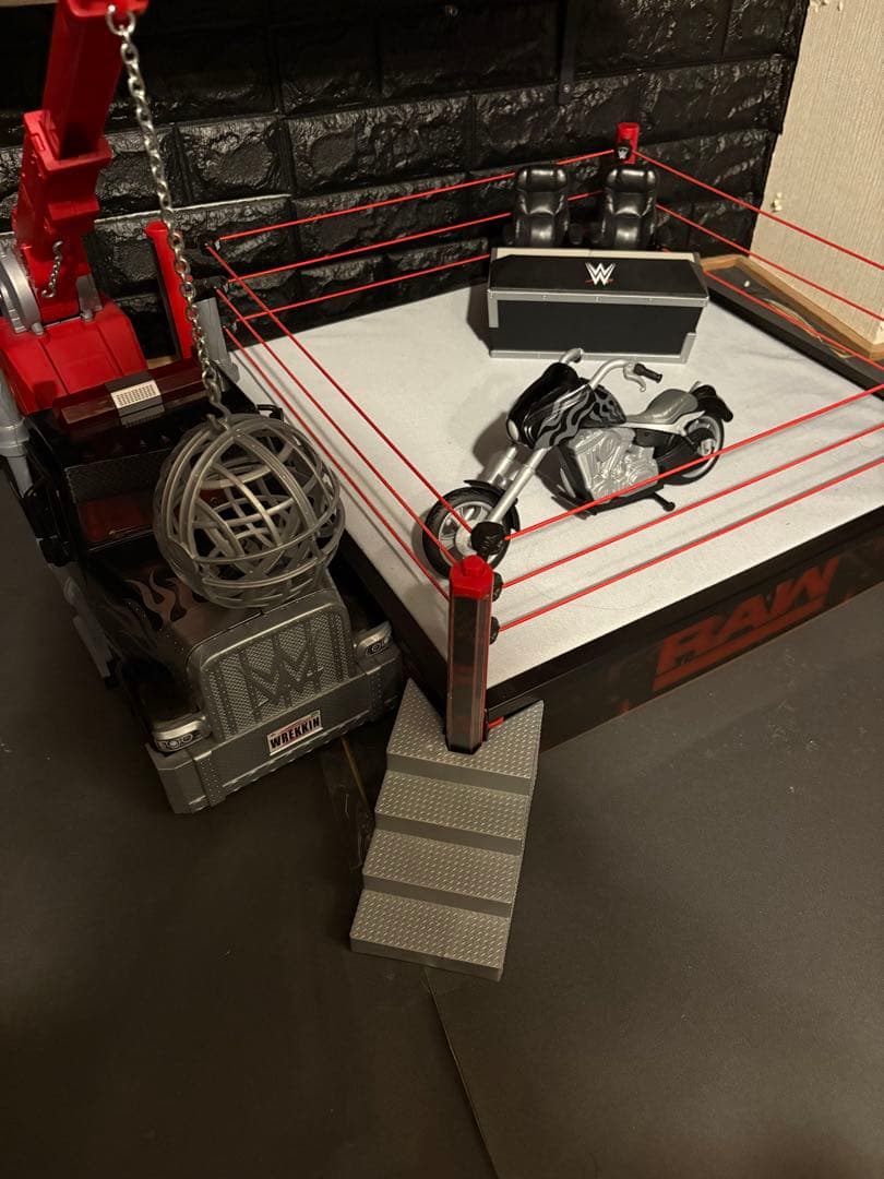 値下げ最終wwe入手困難品多数レスラー 12体+リング・トラック