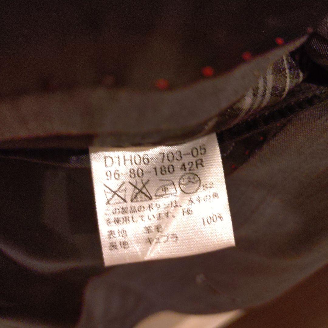 BURBERRY BLACK LABEL バーバリー ストライプスーツ グレー