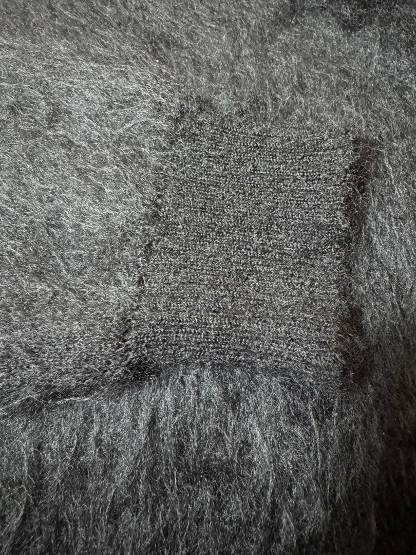 トップス WACKO MARIA MIX MOHAIR CREW NECK SWEATER