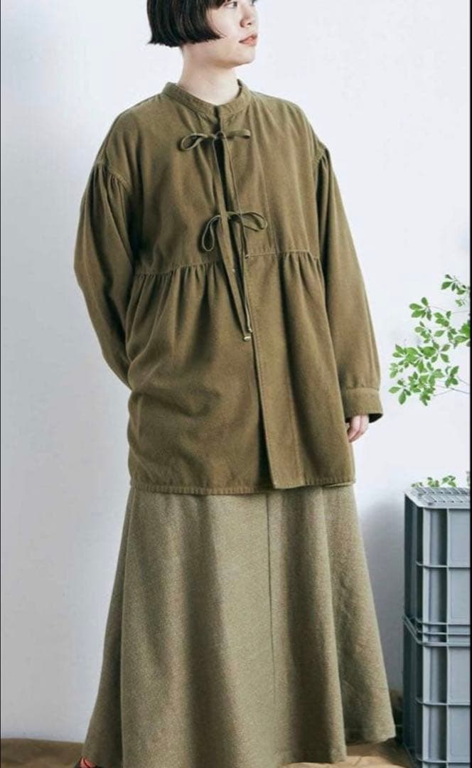 buoybuoy ミニタリースモッグ　ネイビー