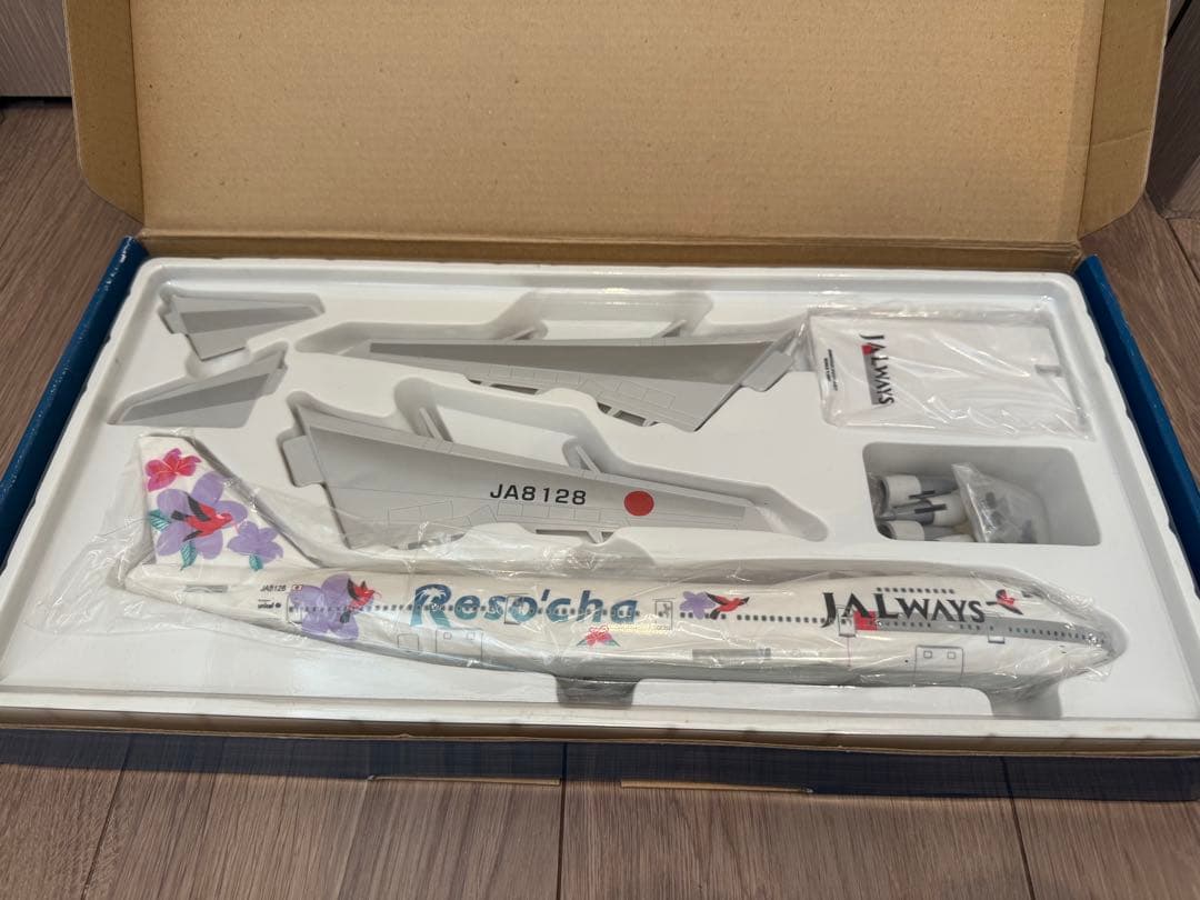 エ*空様 超レア！JAL WAYS B747-100 リゾッチャ1/200