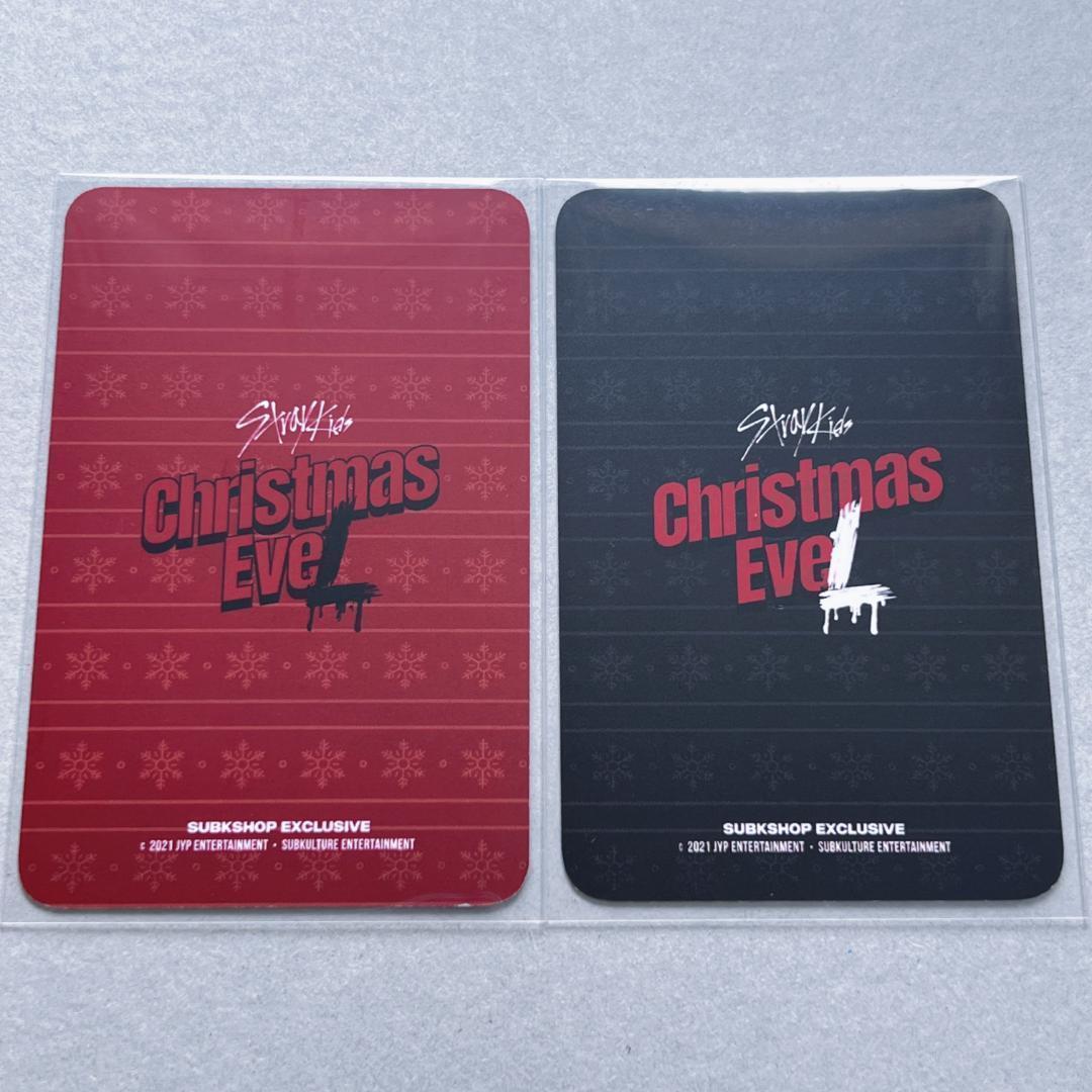 straykids christmas evel トレカ バンチャン subk