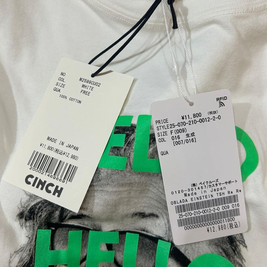 Spick and Span oblada オブラダ別注HELLO Tシャツ